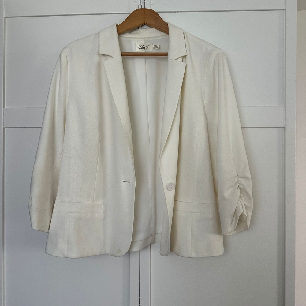 Eliza J Cream Women's Blazer